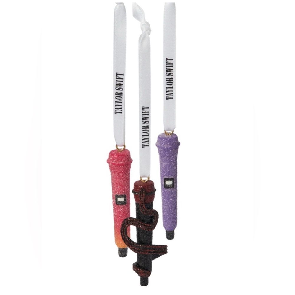 Taylor Swift Microphone Ornaments